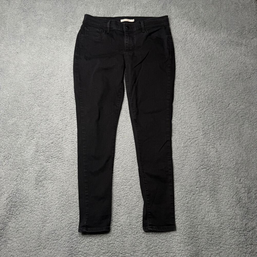 Levi's 701 Jeans Women's 31 Black Super Skinny